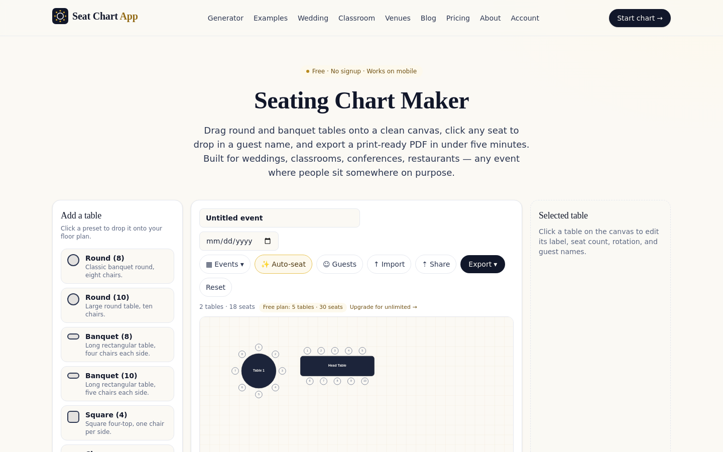 Captured Homepage / Lander