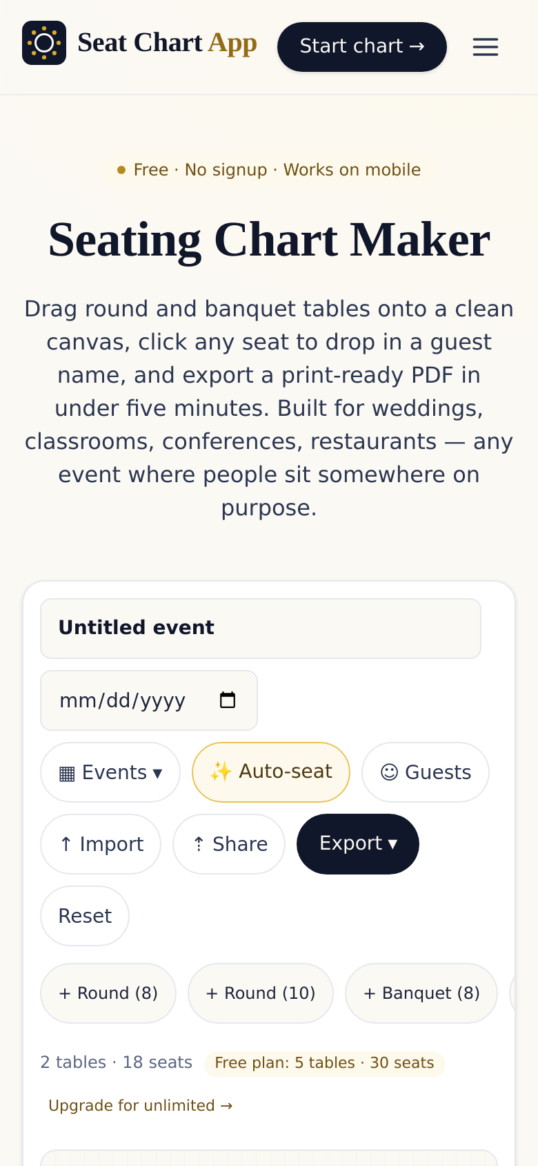 Homepage / Lander