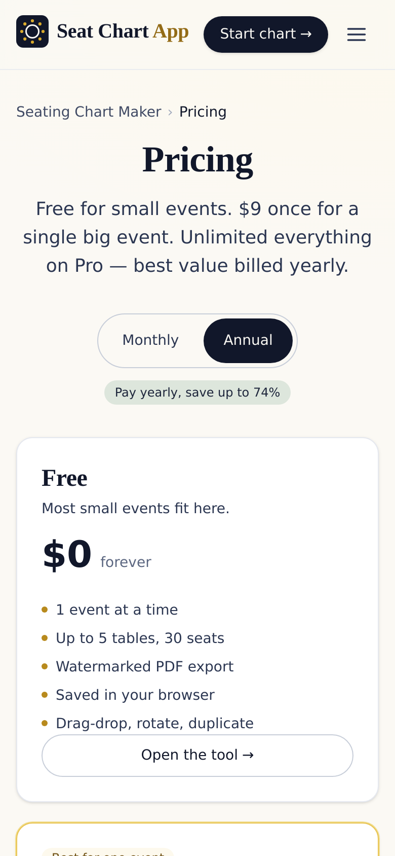 Pricing
