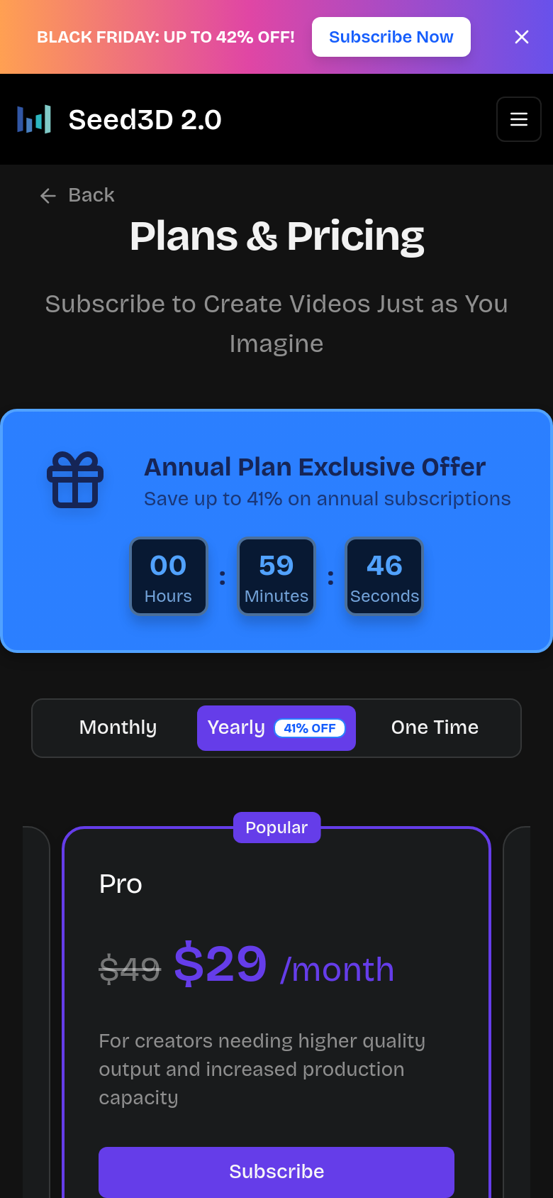 Pricing