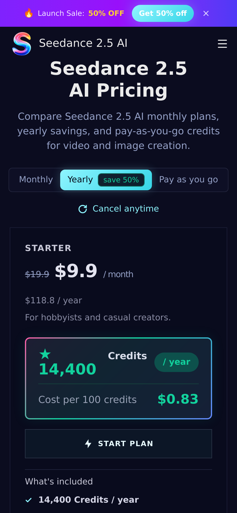 Pricing