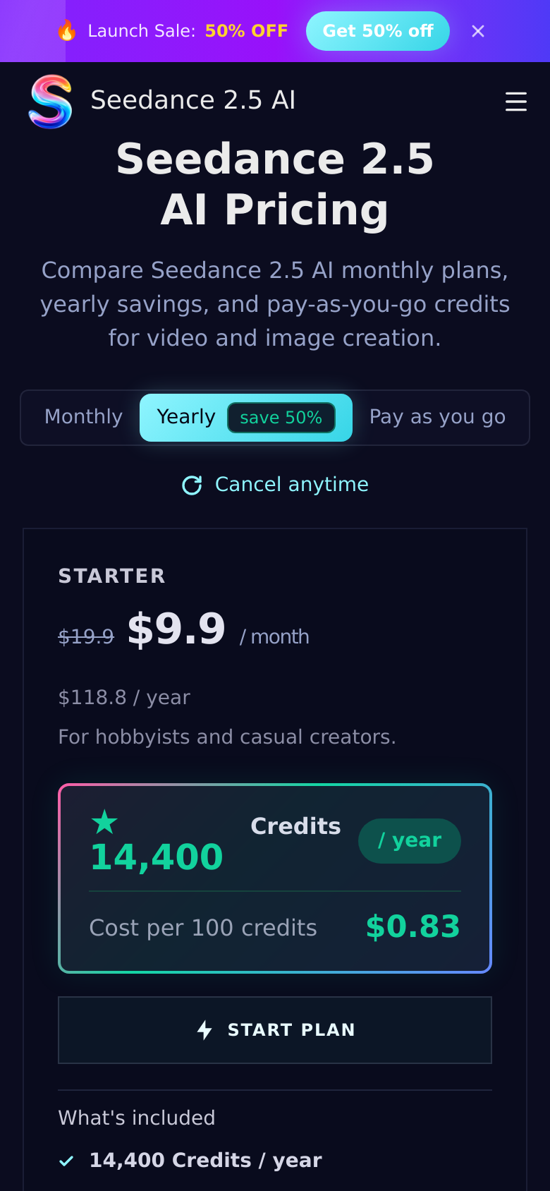 Pricing