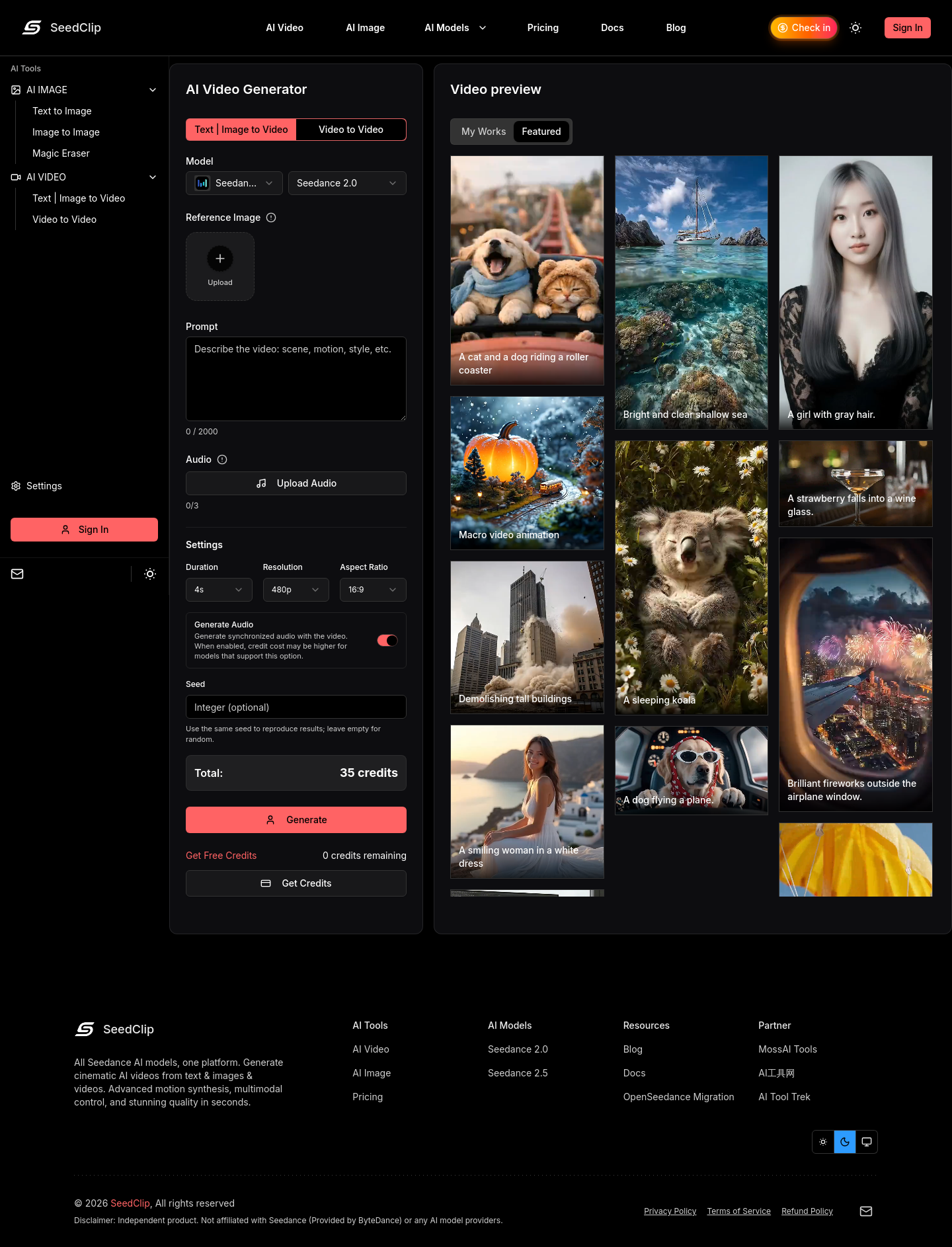 seedclip.net — The Pricing Page