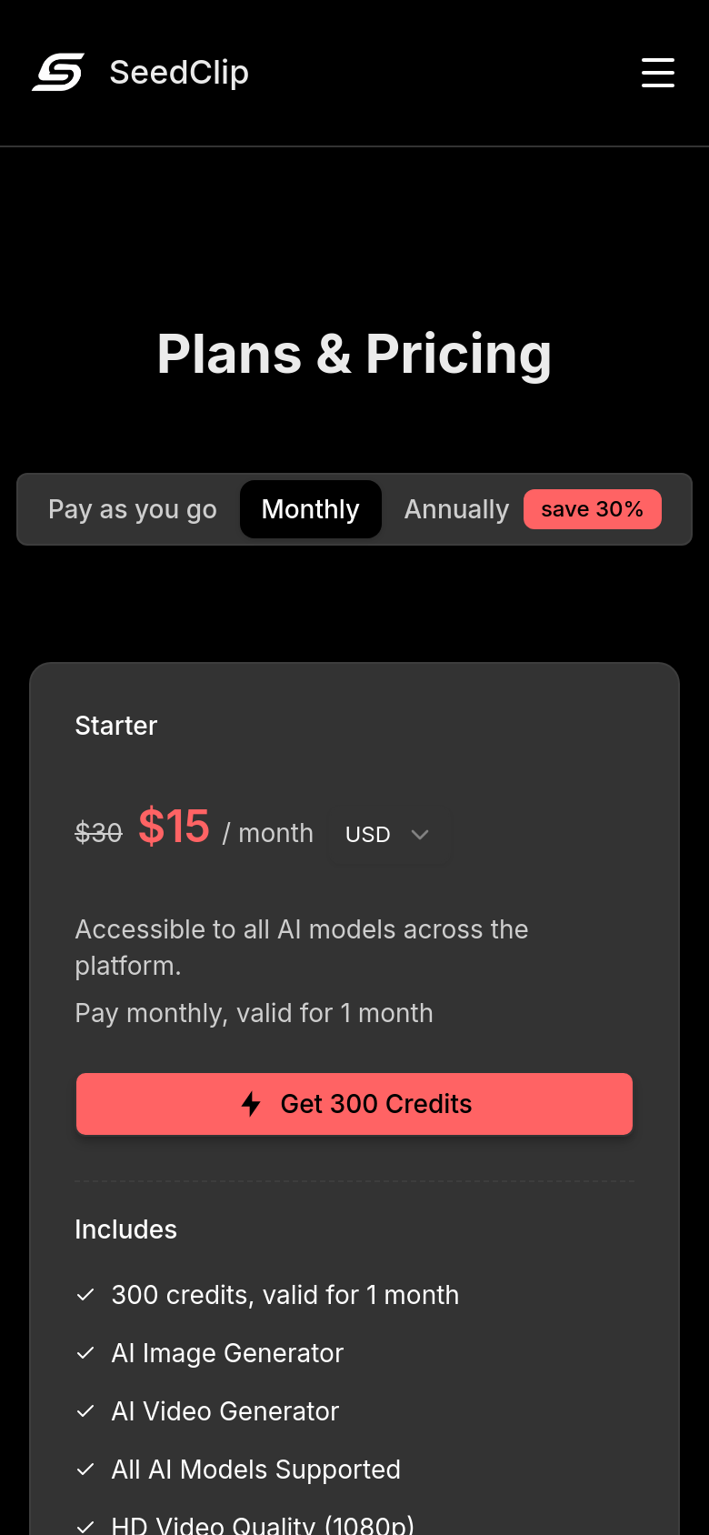 Pricing