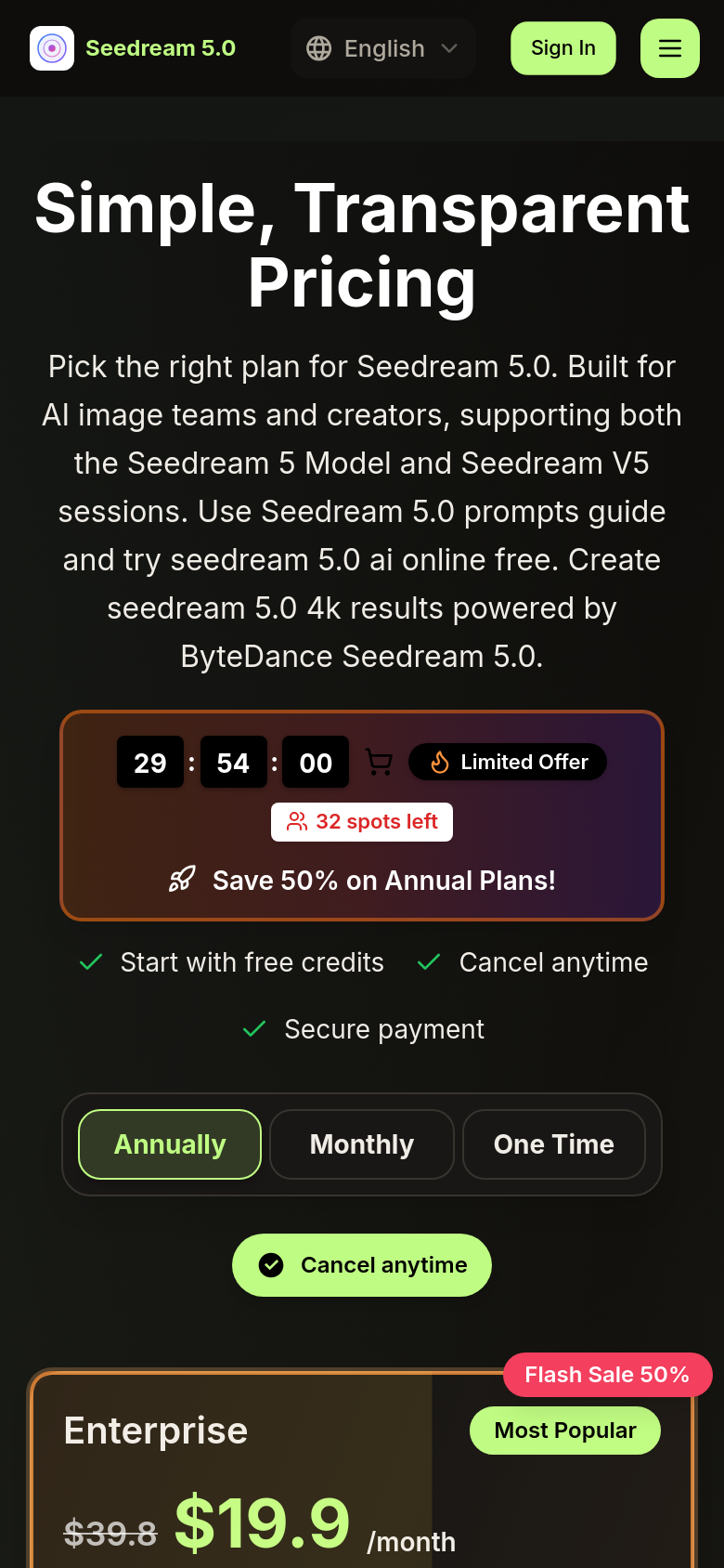 Pricing