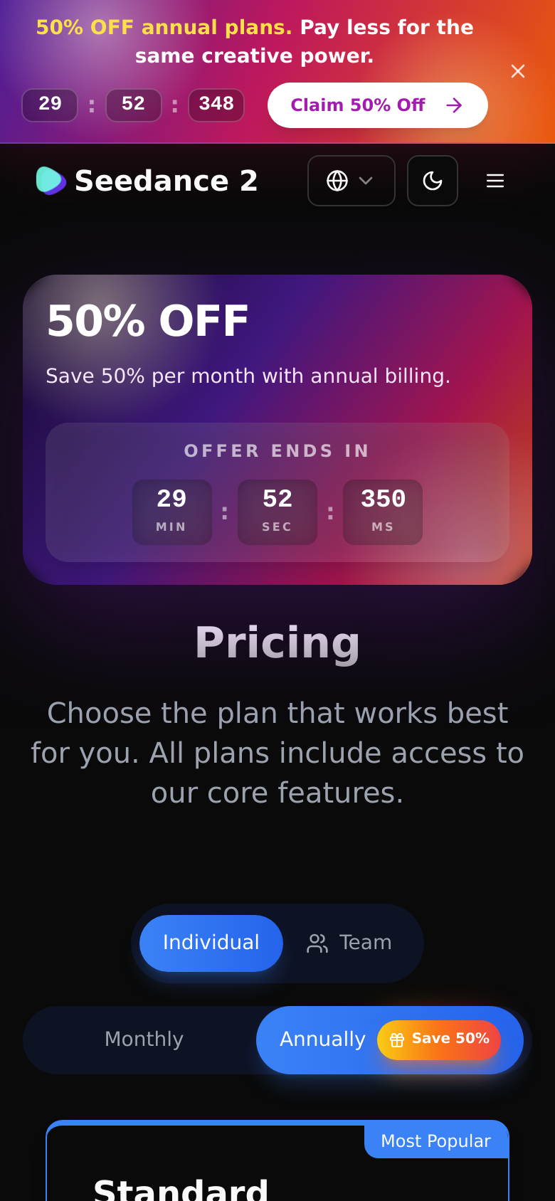 Pricing
