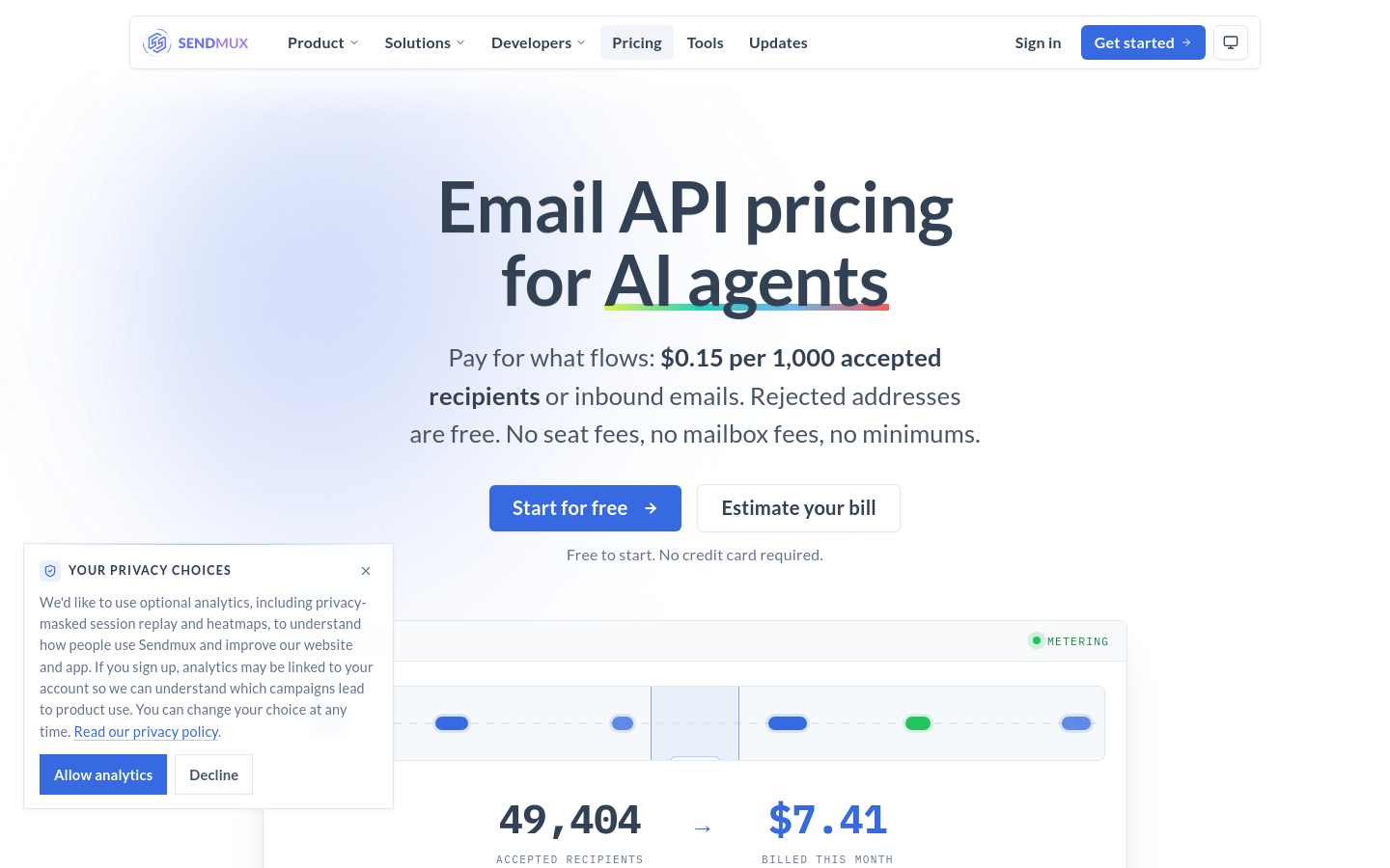 Pricing