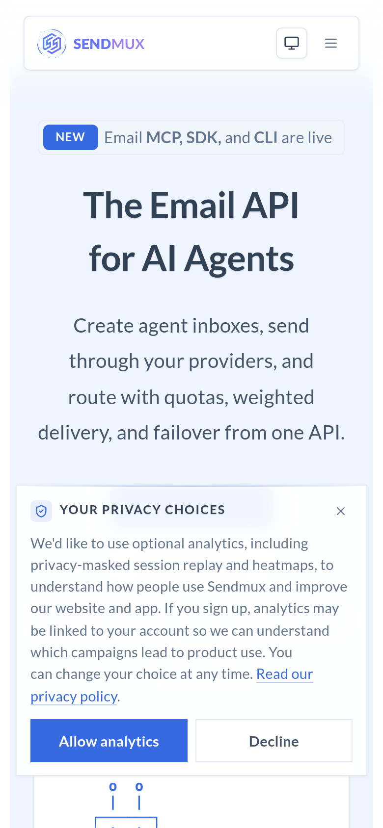 Homepage / Lander