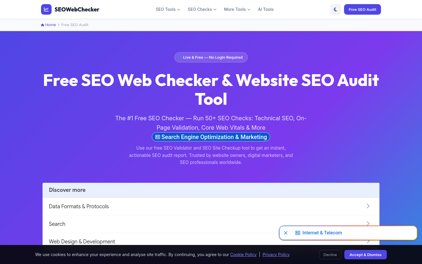 Captured Homepage / Lander