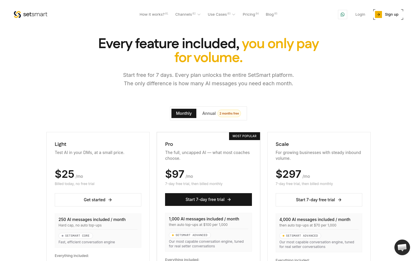 Pricing