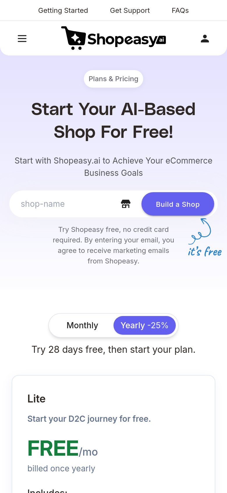 Pricing