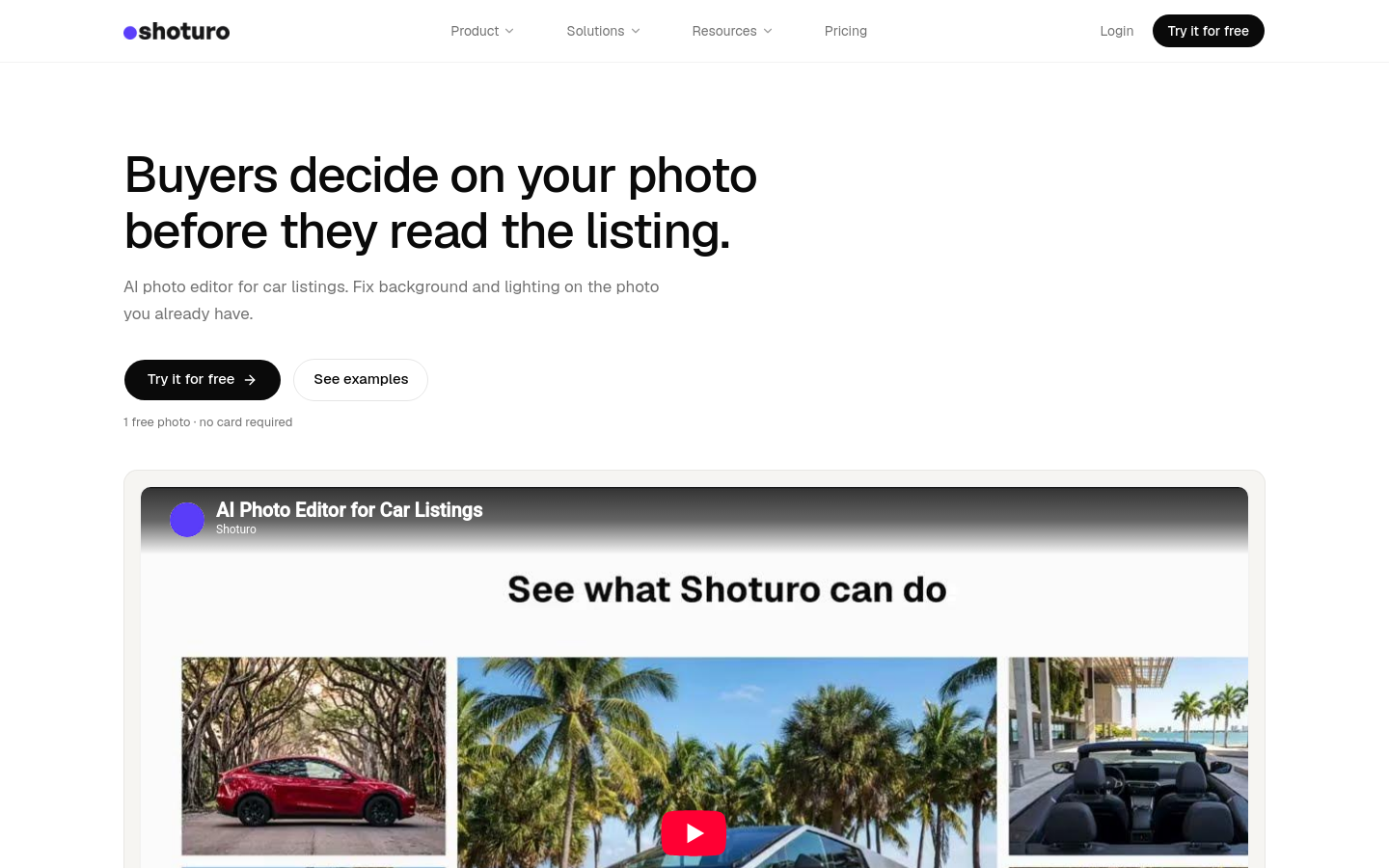 Captured Homepage / Lander