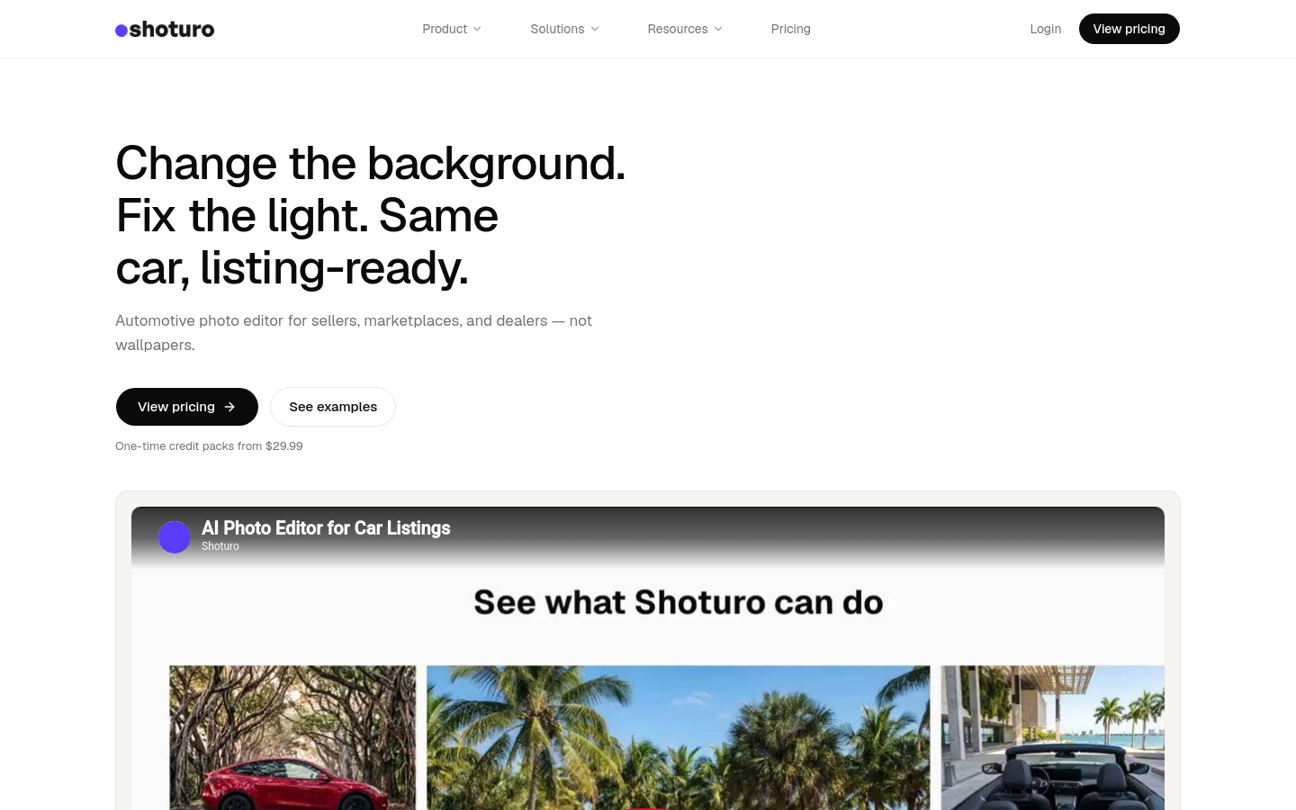 Captured Homepage / Lander