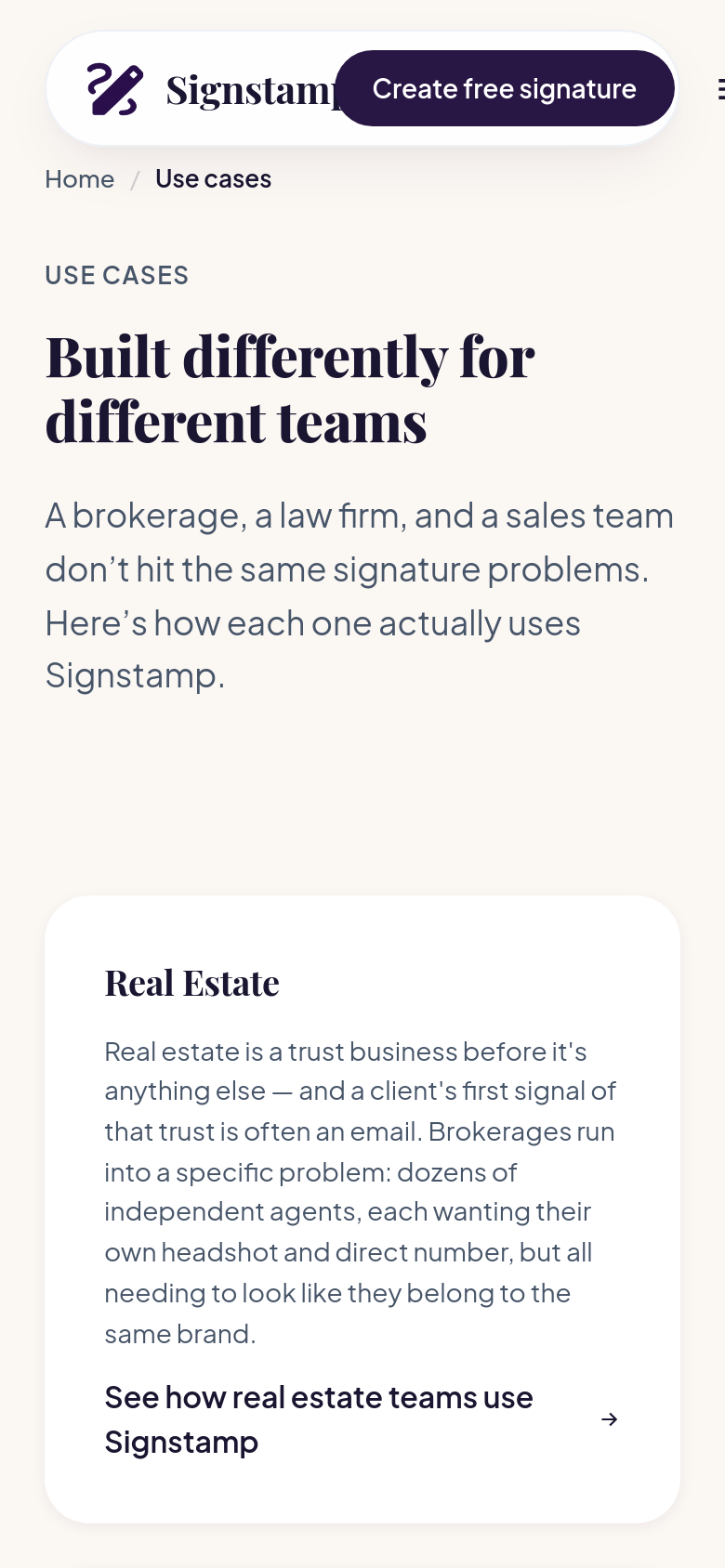 Use Cases