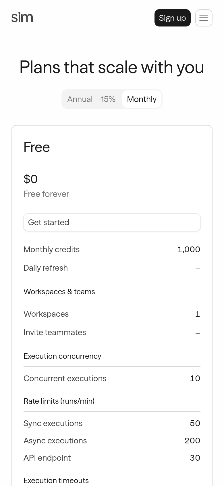 Pricing