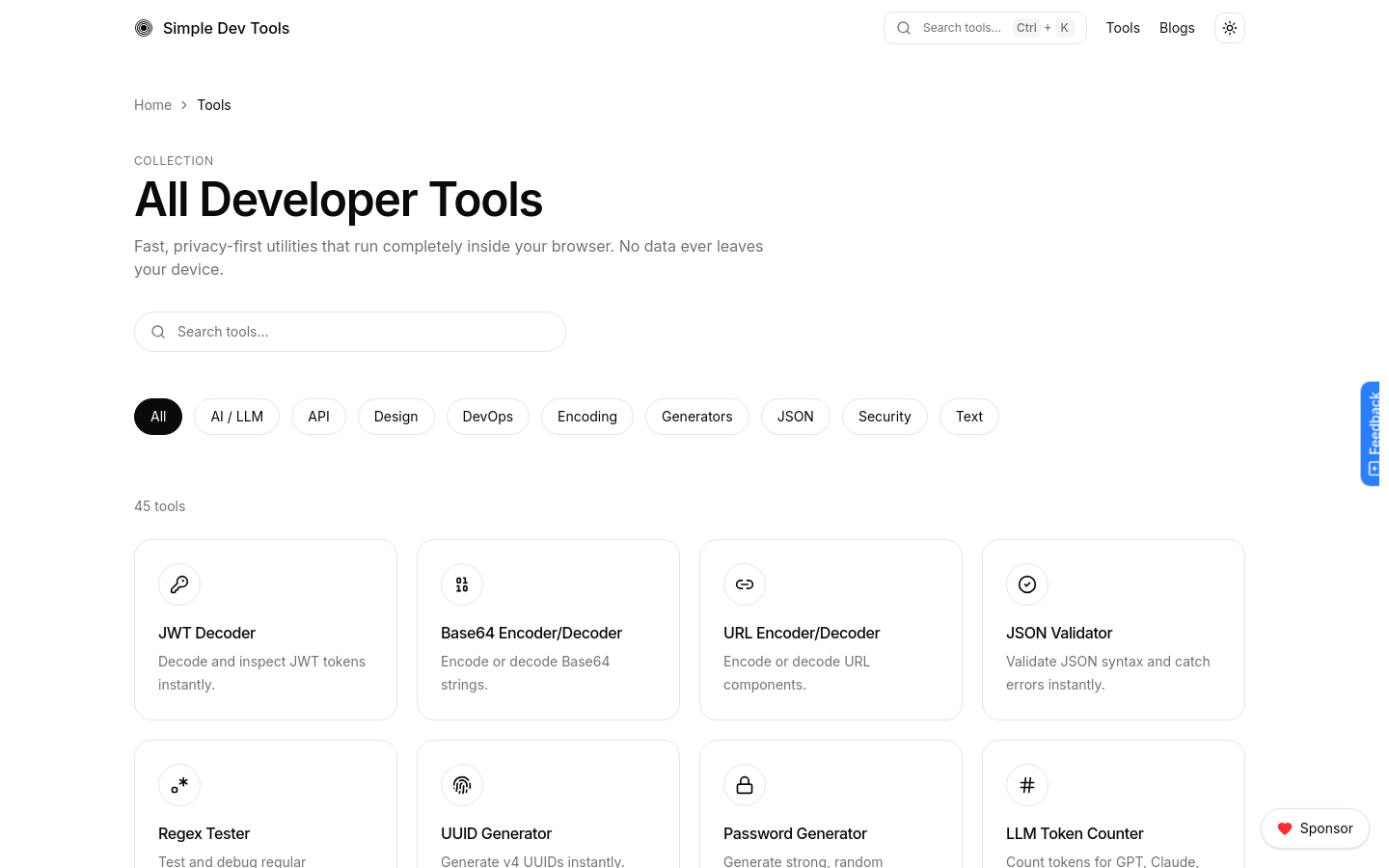 Captured Tools