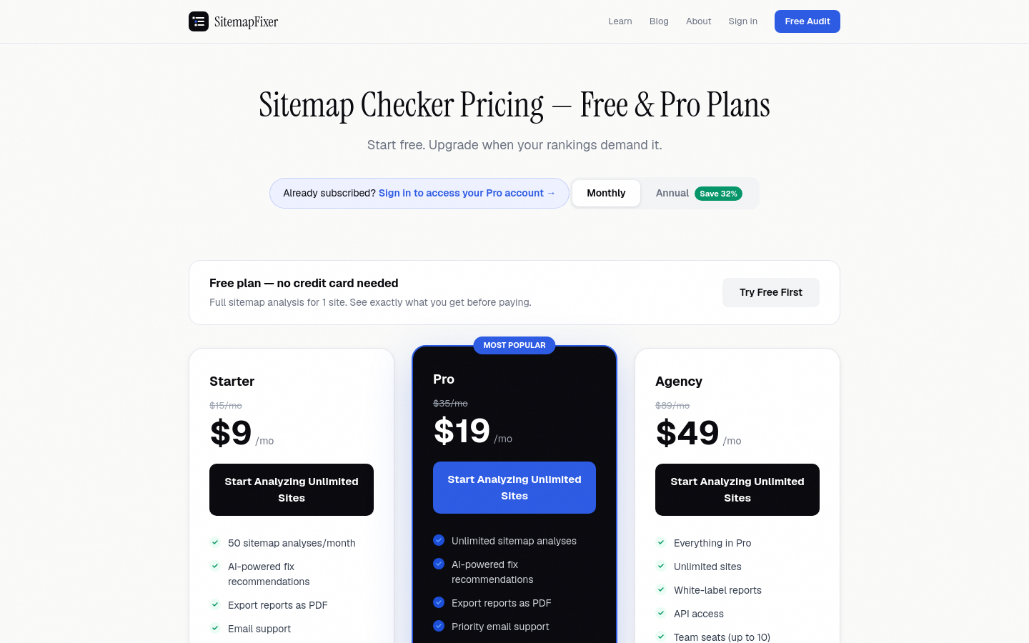 Pricing