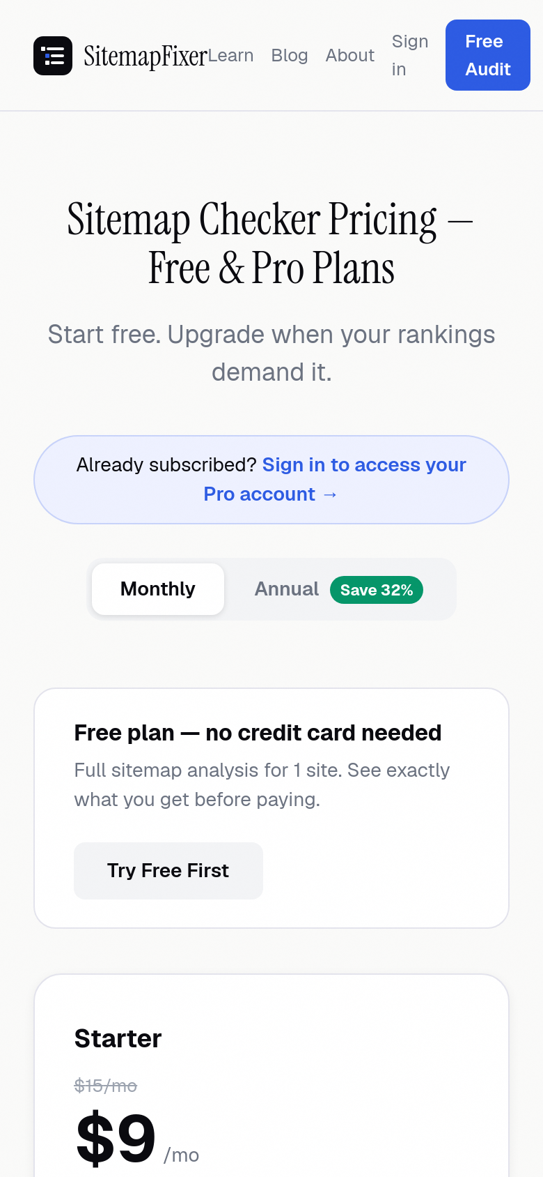 Pricing