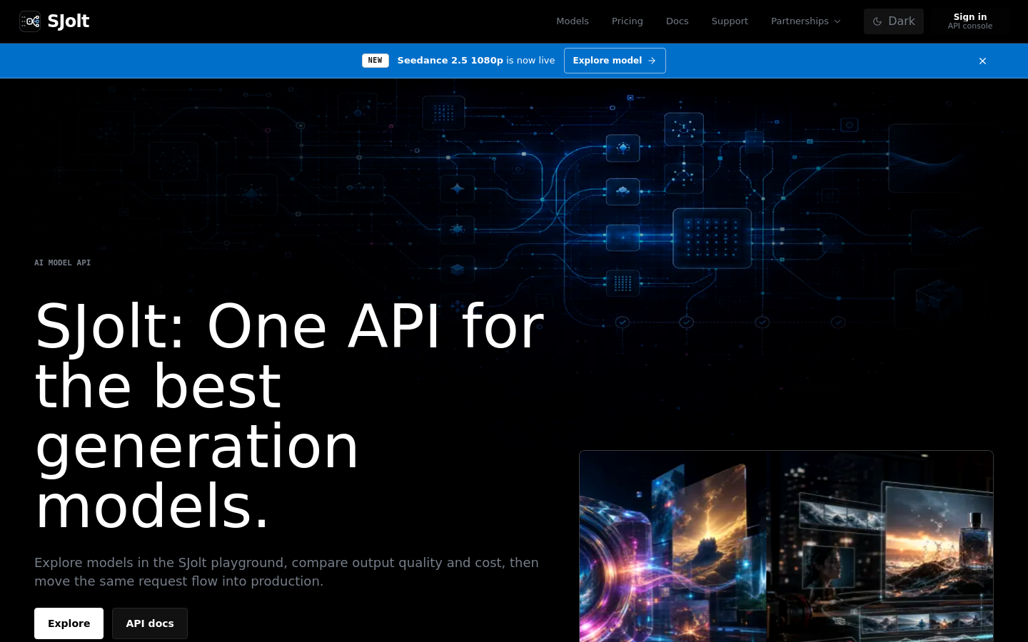 Captured Homepage / Lander