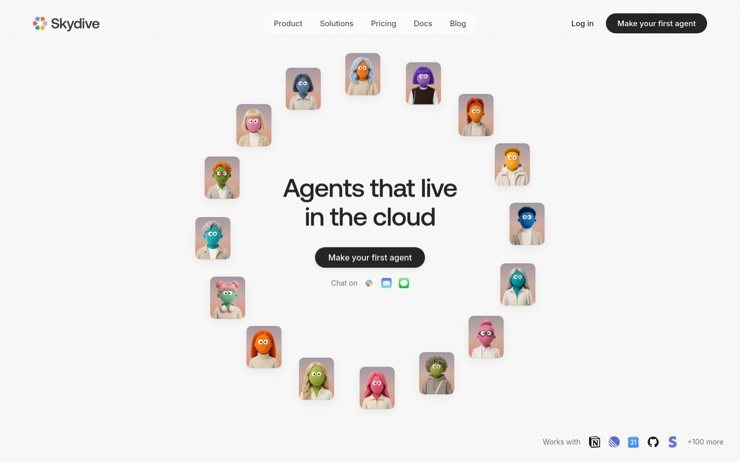 Captured Homepage / Lander
