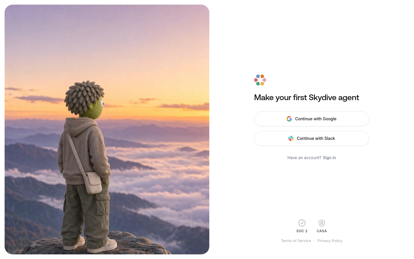 Signup