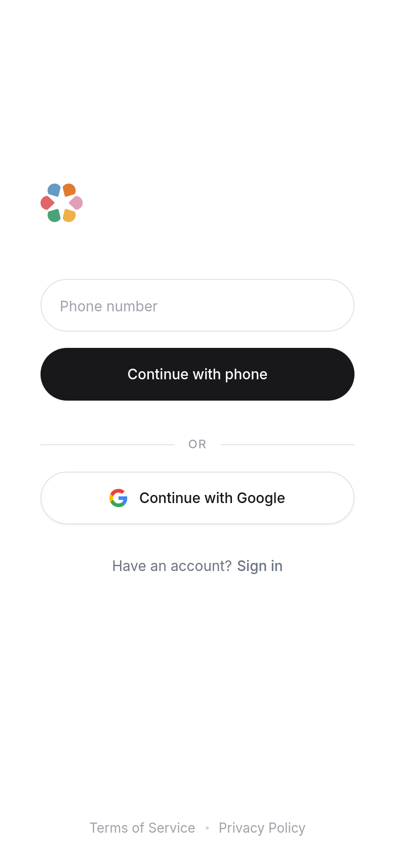 Signup
