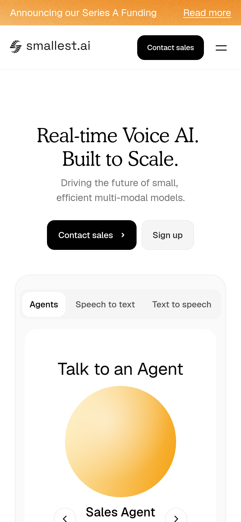 Homepage / Lander