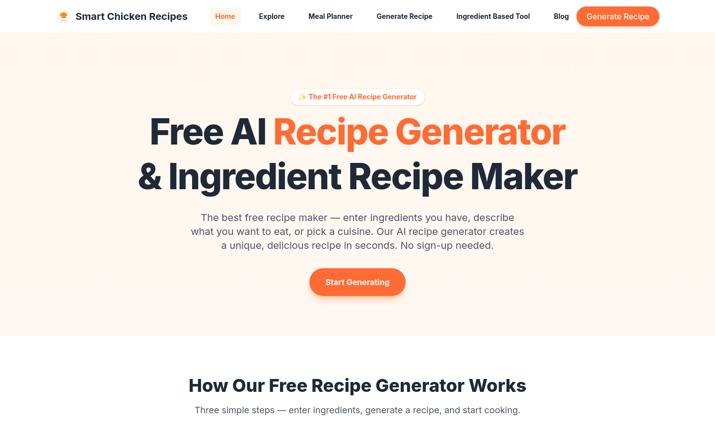 Captured Homepage / Lander