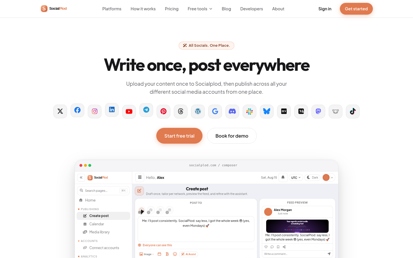 Captured Homepage / Lander
