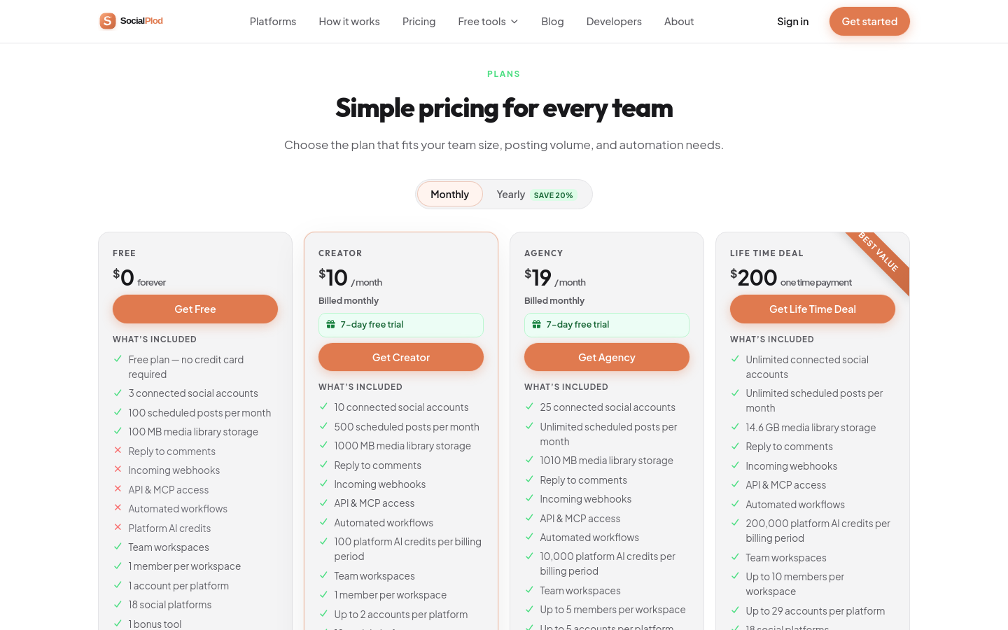 Pricing
