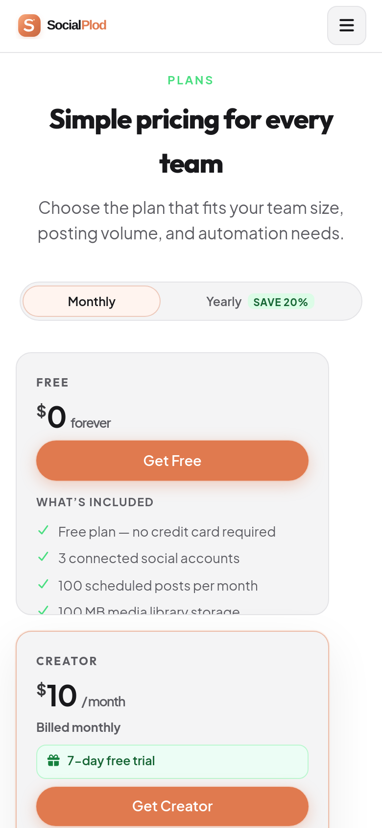 Pricing