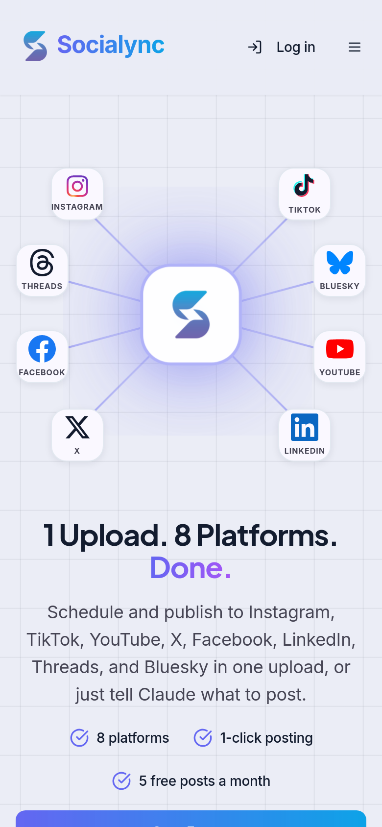 Homepage / Lander