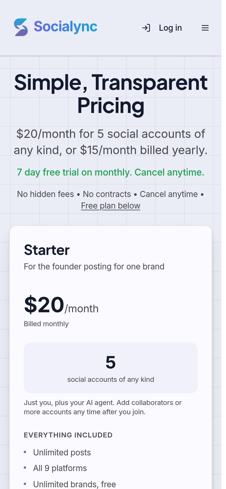 Pricing