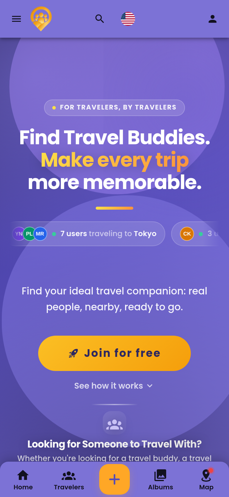 Homepage / Lander
