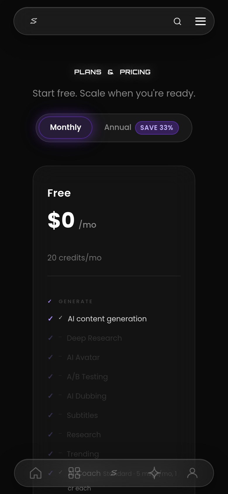 Pricing