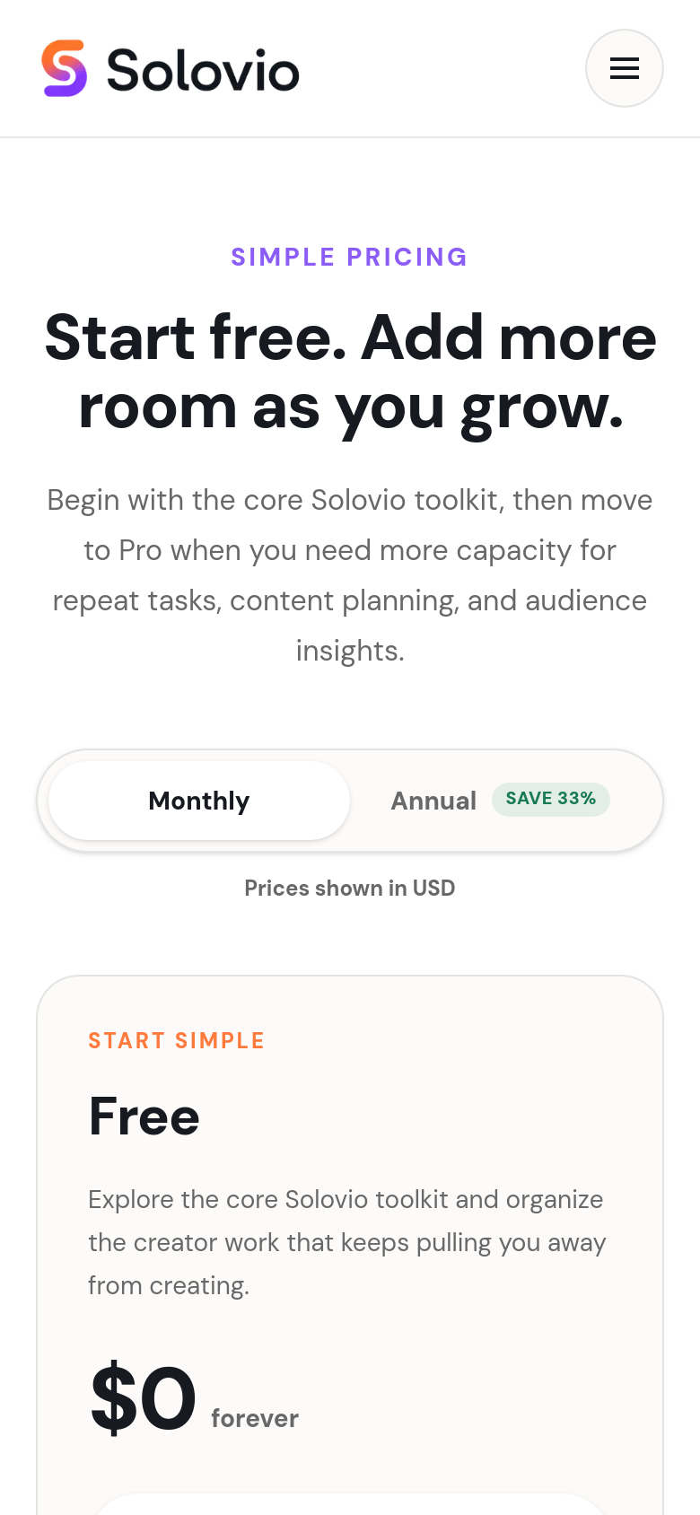 Pricing