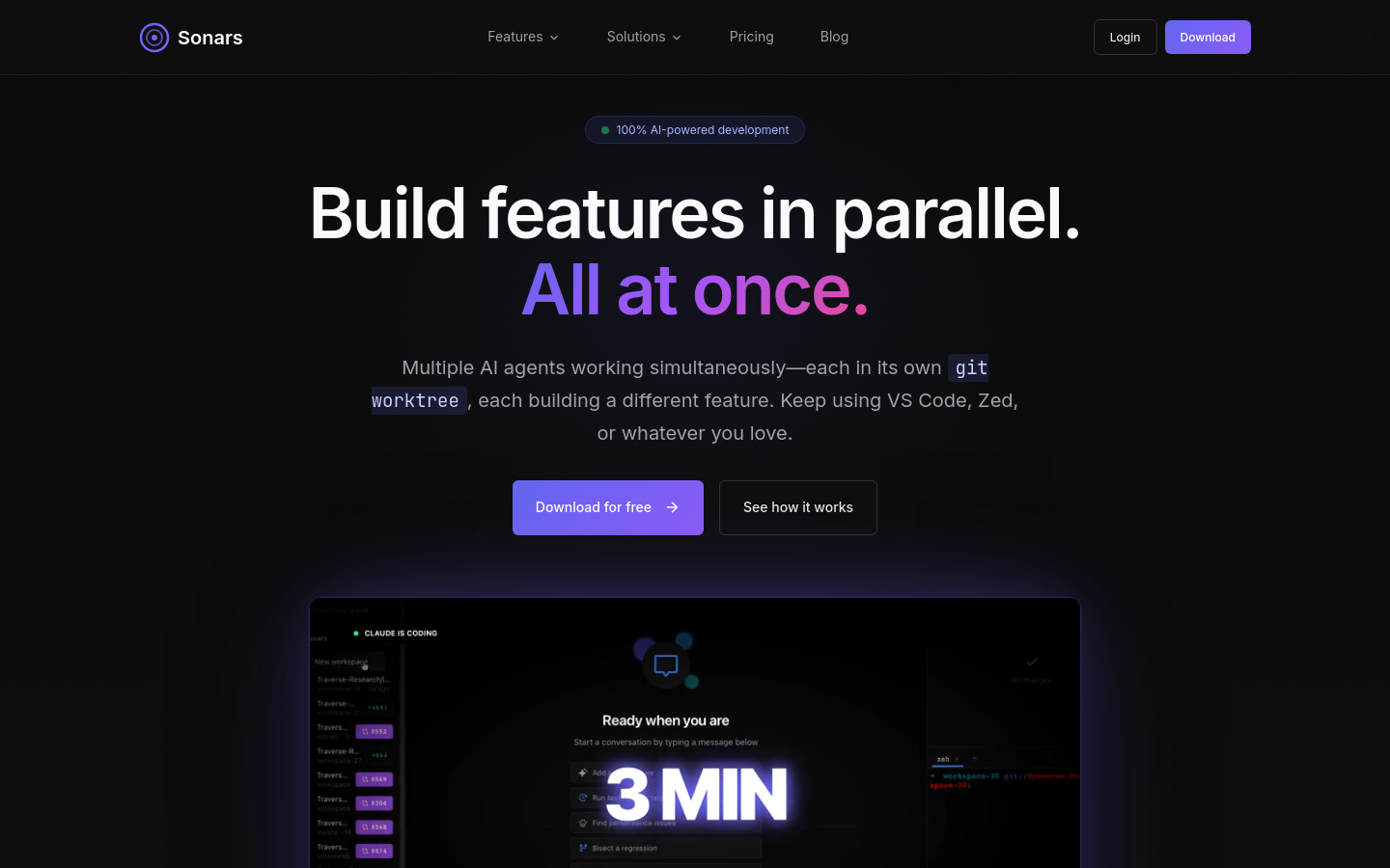 Captured Homepage / Lander