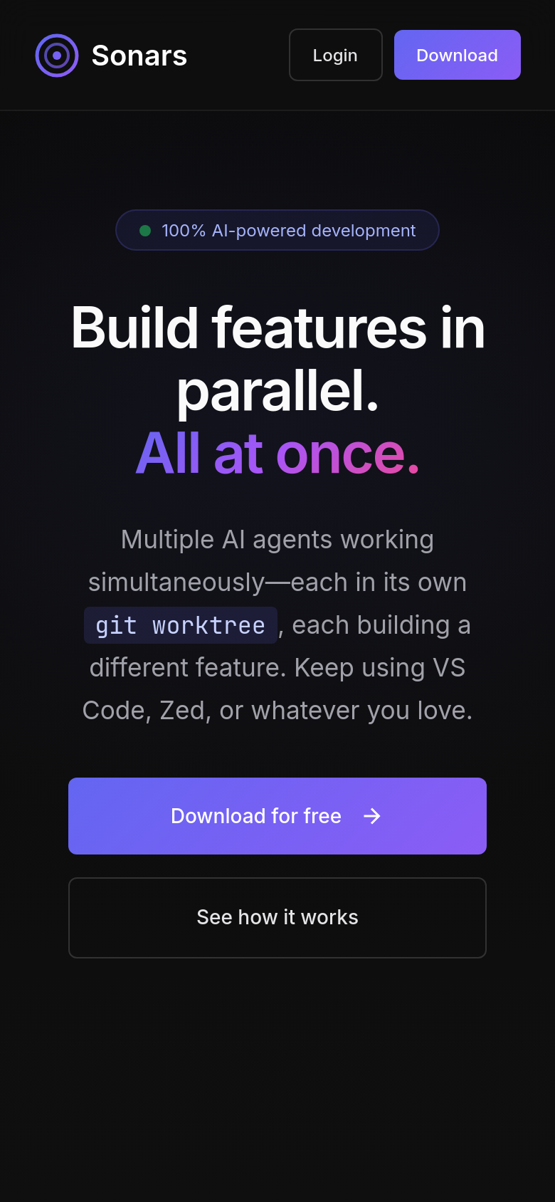 Homepage / Lander