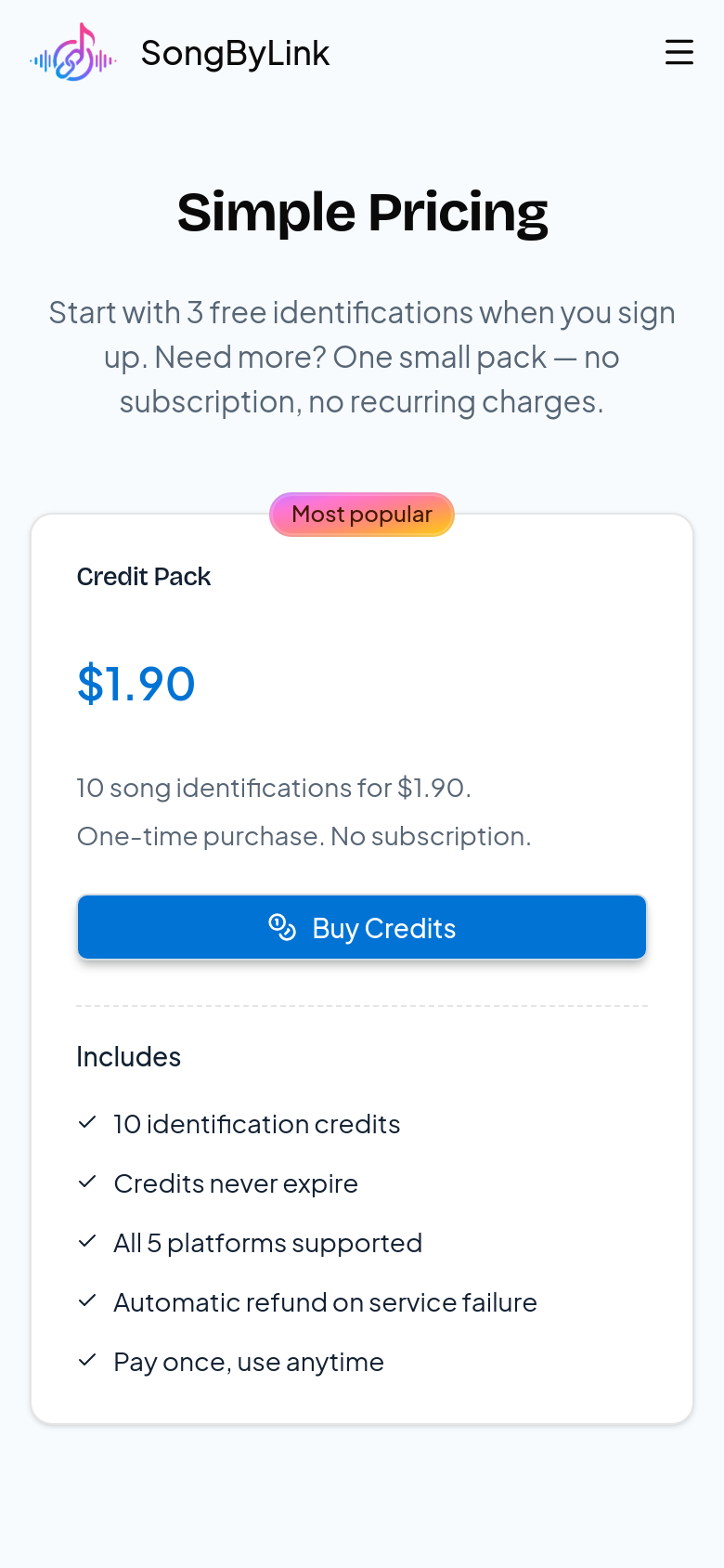 Pricing