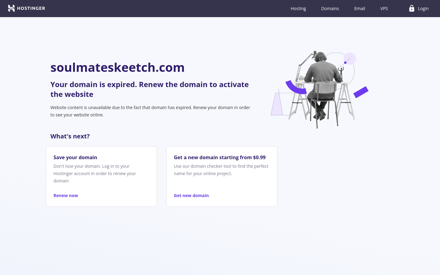Captured Homepage / Lander