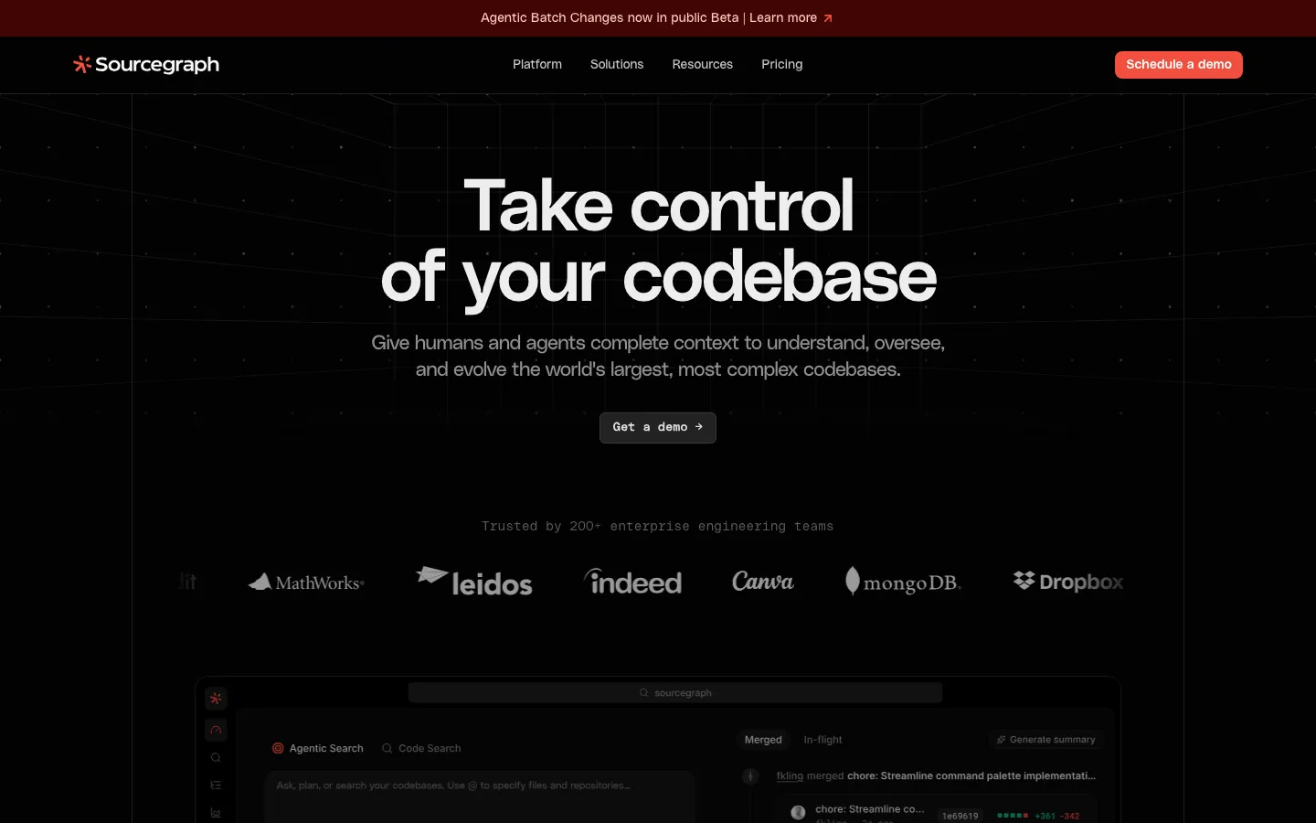 Captured Homepage / Lander