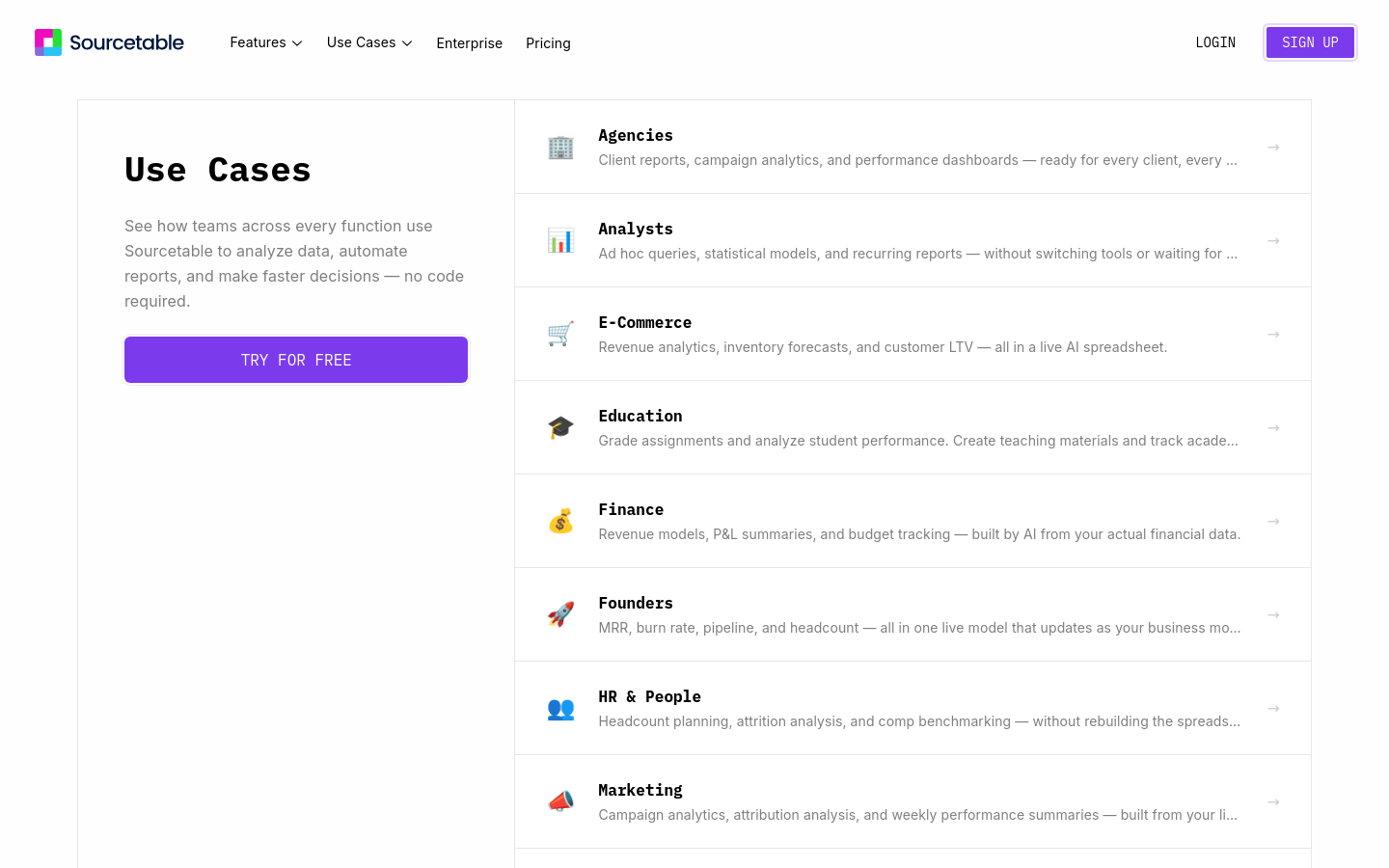 Use Cases