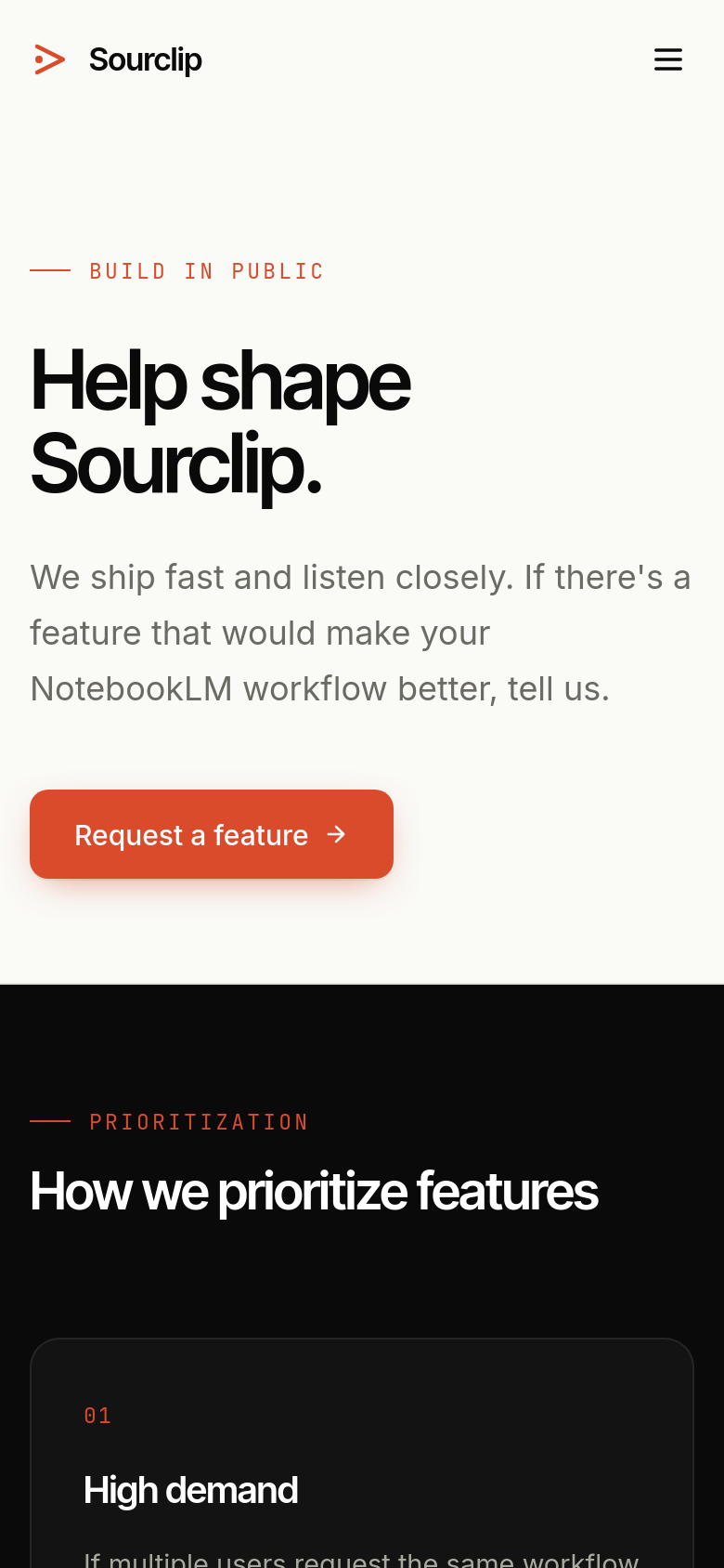 Feature Requests