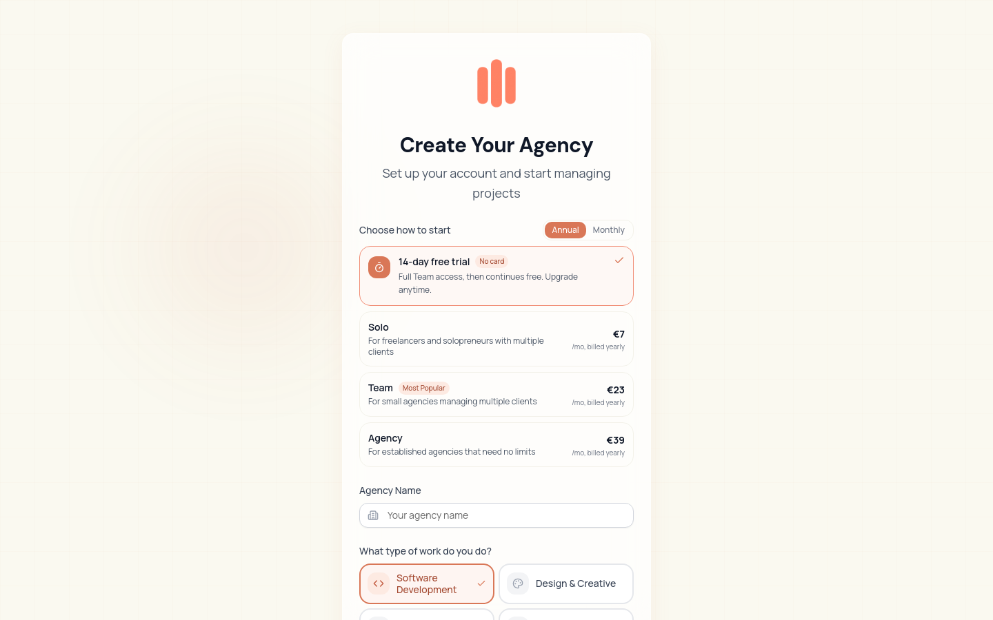 Sign Up