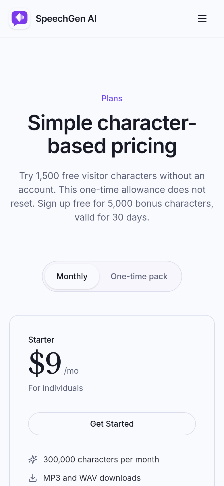 Pricing