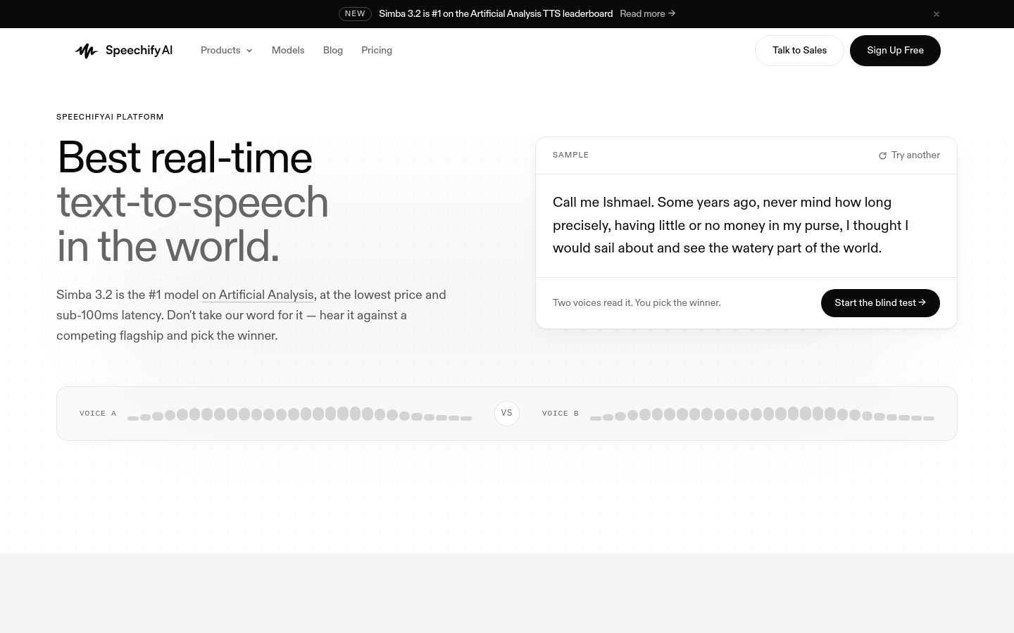 Captured Homepage / Lander