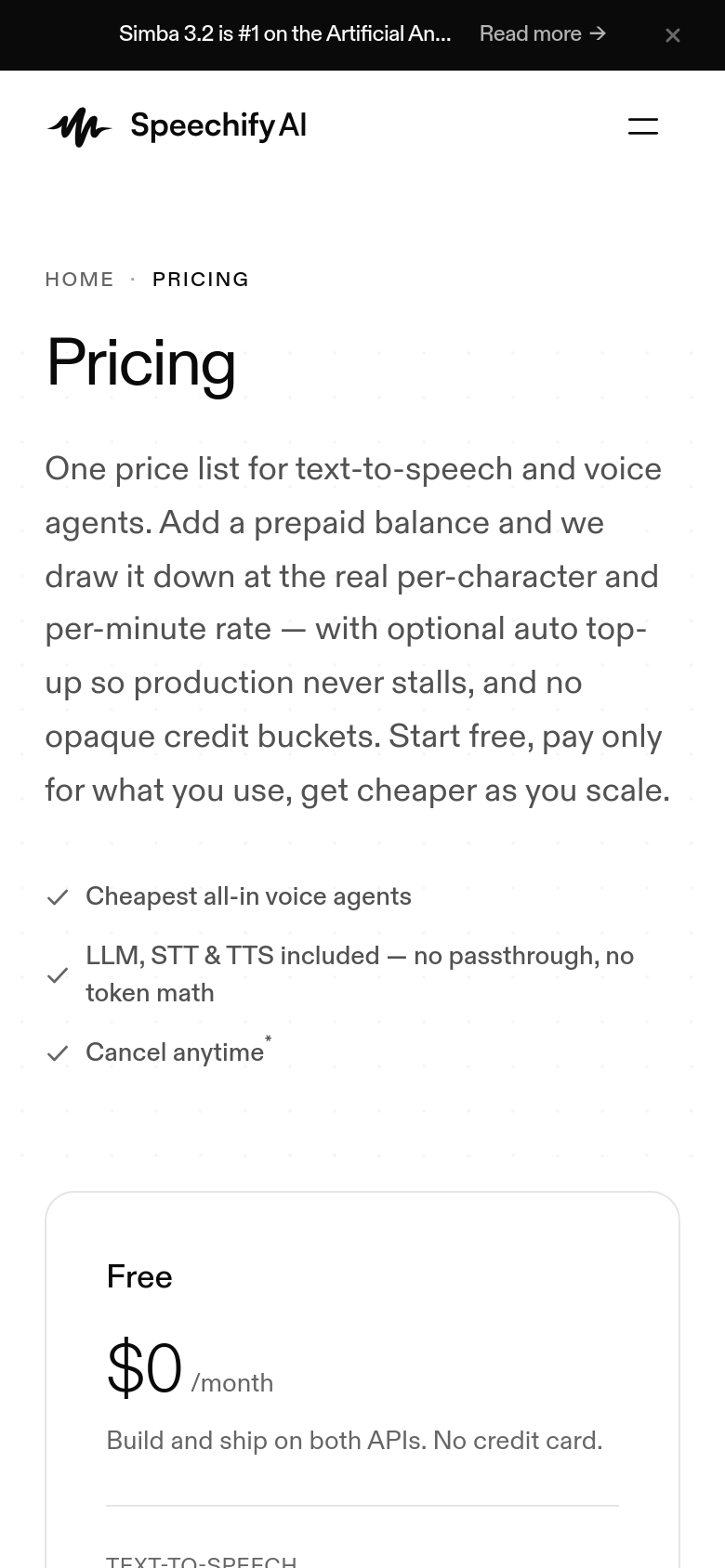 Pricing