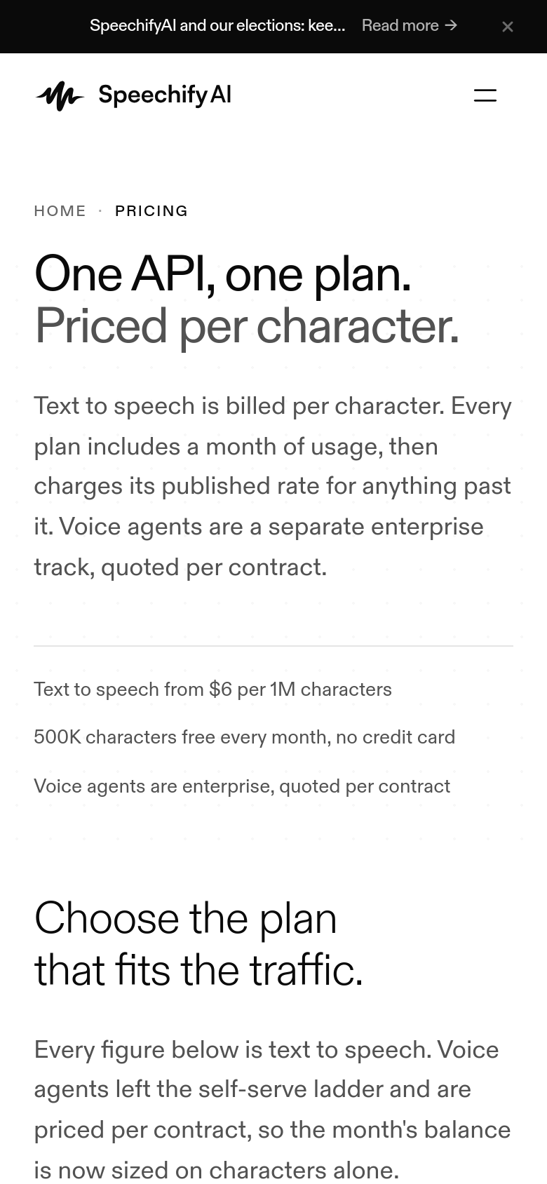 Pricing