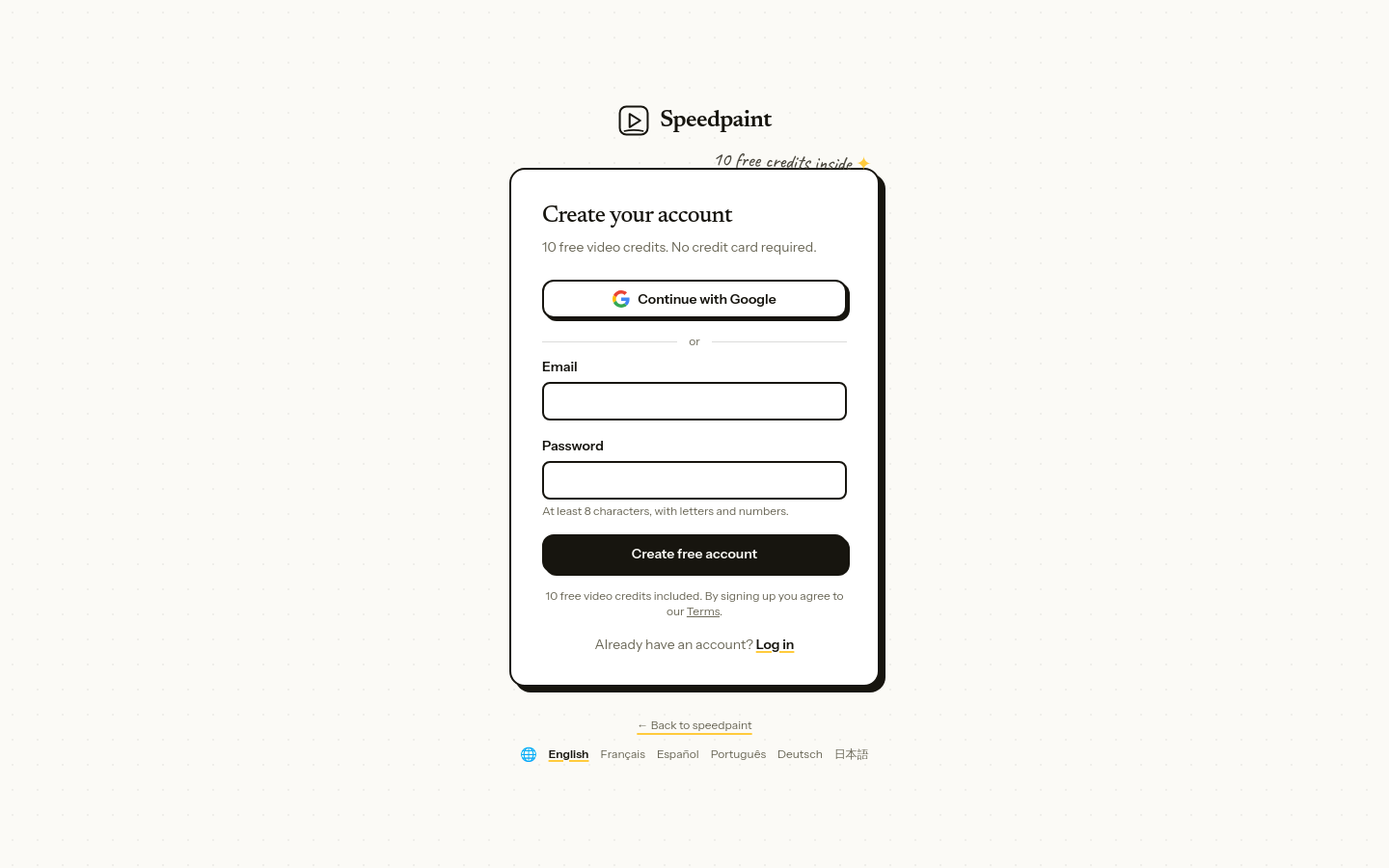 Signup
