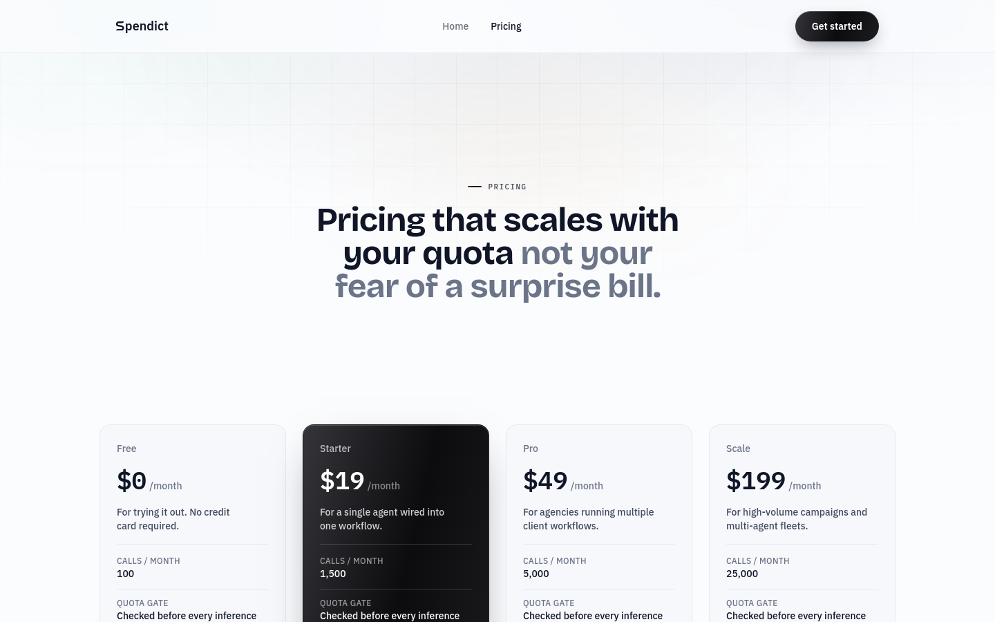 Pricing